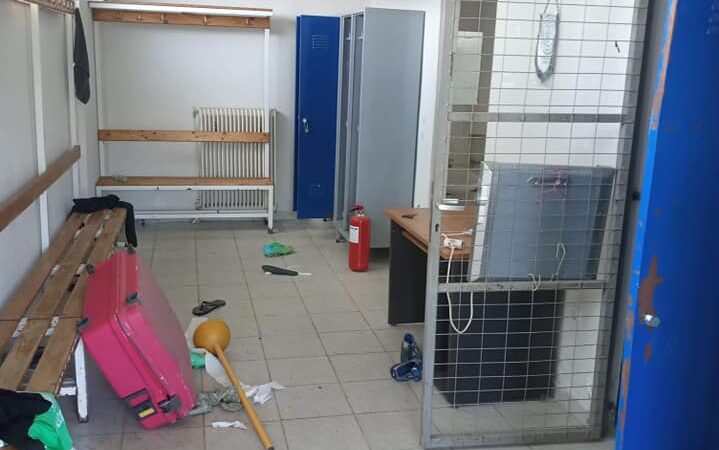 Καταστροφές στον Αχιλλέα Περαίας