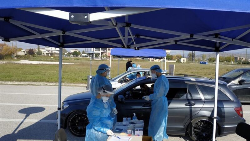 ΤΩΡΑ: Drive Through τεστ για τον κορωνοϊό στους Ν. Επιβάτες