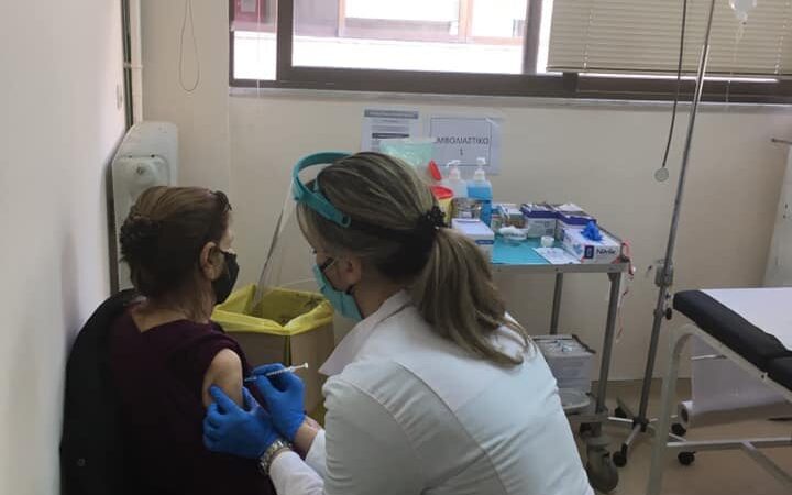 3000 εμβολιασμοί στο Κέντρο Υγείας Μηχανιώνας!