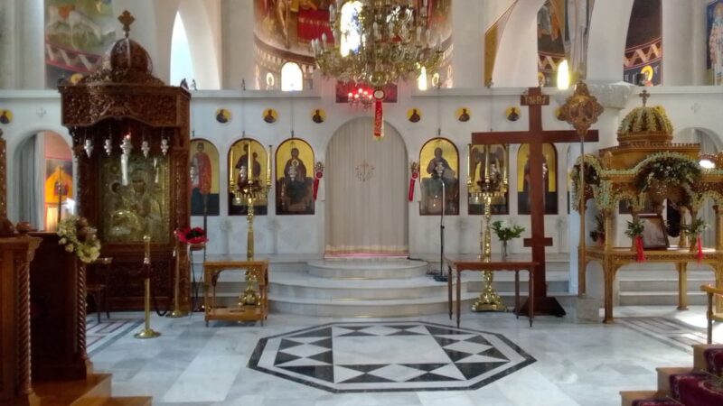 Αγρυπνία με αναστάσιμα αυγά απόψε στον Αη Γιώργη της Επανομής