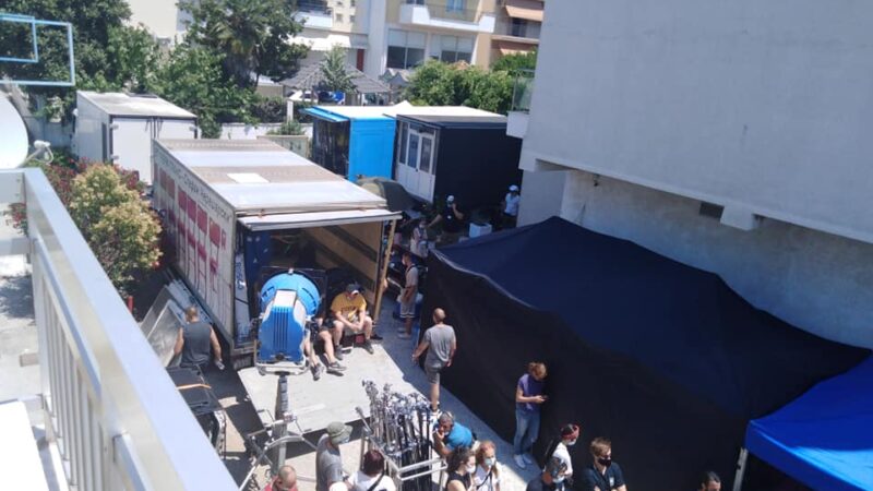 Αμερικάνικες σημαίες στη Περαία για λογαριασμό του Μπαντέρας