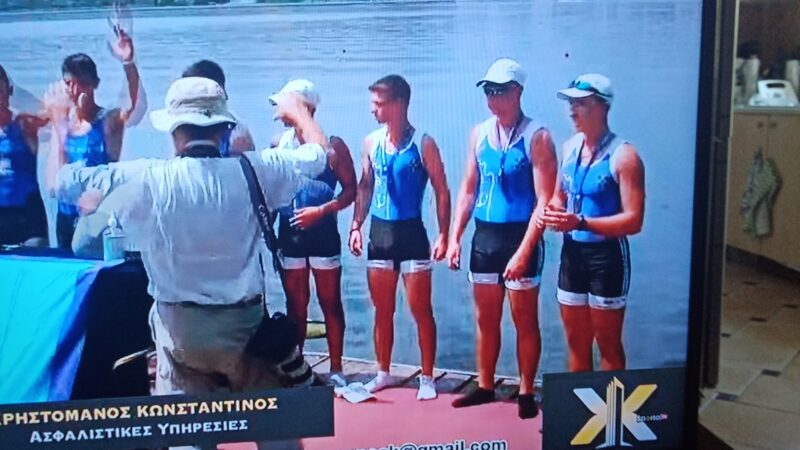 Χάλκινο μετάλλιο για τον Μηχανιώτη, Μιχάλη Χανόγλου, στο Πανελλήνιο Κωπηλασίας!