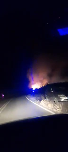 Φωτιά αναστάτωσε την περιοχή στο κτήμα του Καραγκιόζη (ΒΙΝΤΕΟ)