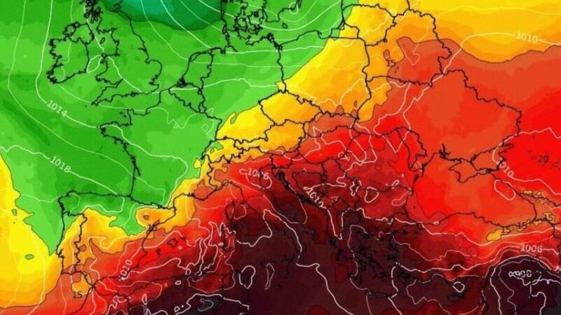 Εφιαλτική πρόβλεψη για συνεχή καύσωνα μέχρι τέλη Αυγούστου…