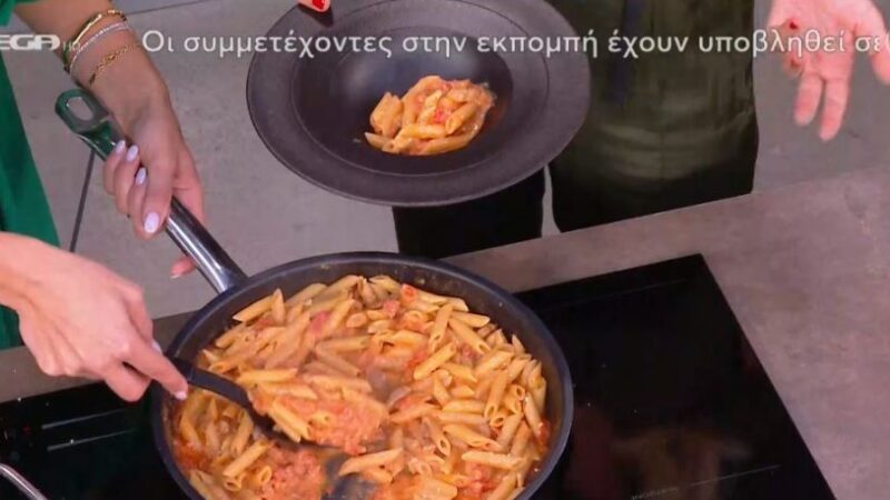 Η Φλορίντα Πετρουτσέλι φτιάχνει πάστα τσοτσόνα! (ΒΙΝΤΕΟ)