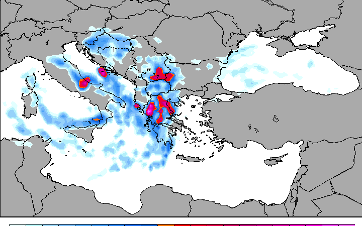 Ηπιο πέρασμα της “Αθηνάς” από Περαία, Μηχανιώνα και Επανομή