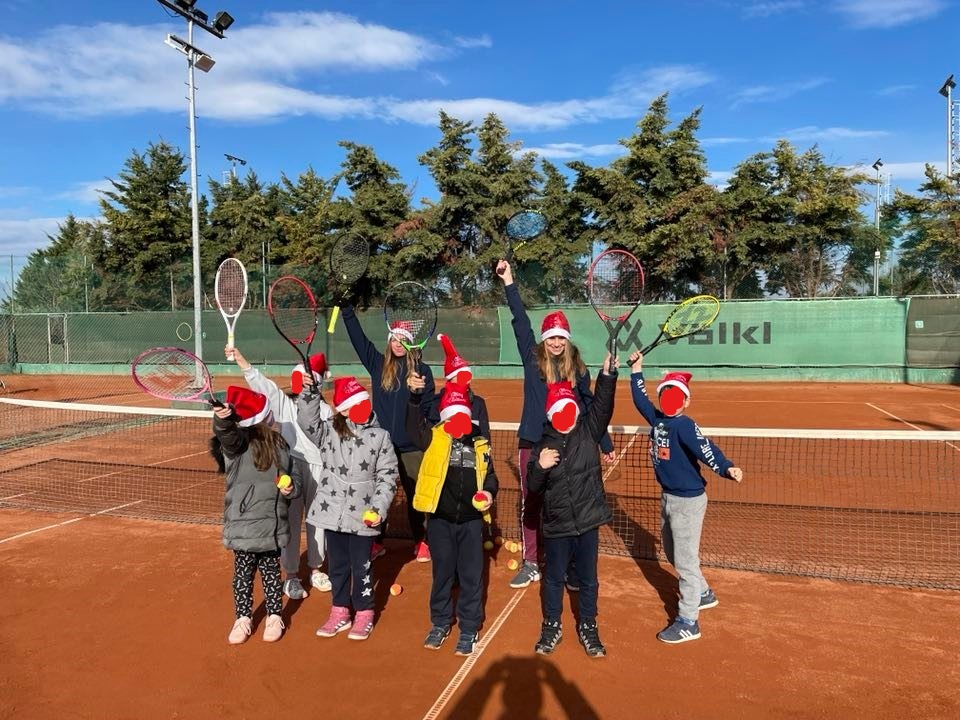 Χριστουγεννιάτικη γιορτή στο TFF Tennis Academy!!!