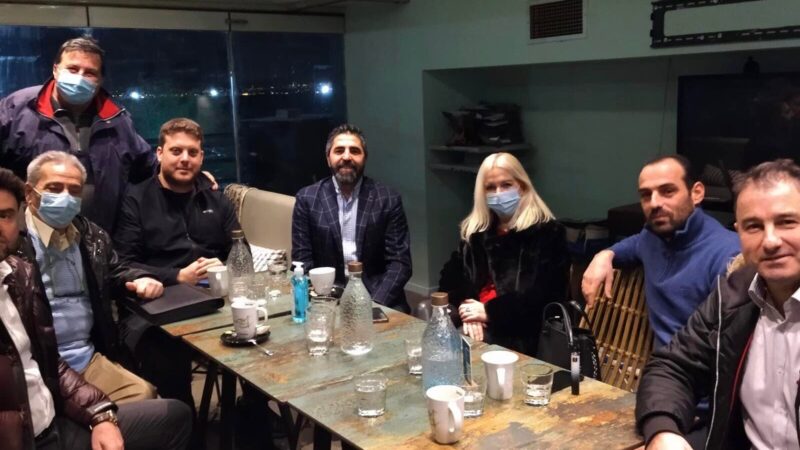 Συνάντηση Φάνη Παπά με την ΔΗΜΤΟ Θερμαϊκού