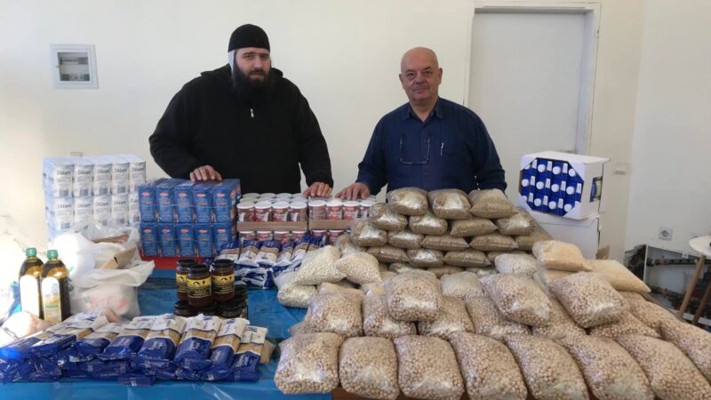 Αγγελοχώρι: Ανταποκρίθηκαν οι πιστοί- Μαζεύτηκαν αρκετά προϊόντα για τους αδύναμους συμπολίτες μας