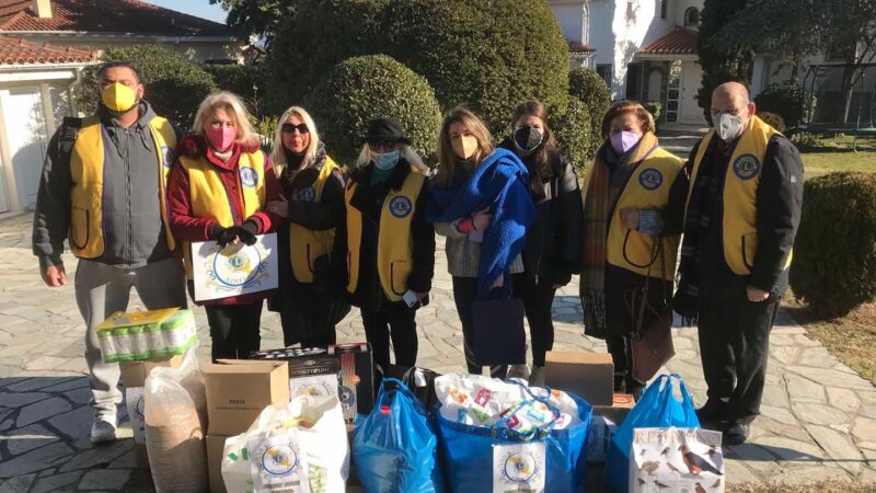 Φιλανθρωπική δράση της Λέσχης LIONS Μηχανιώνας στην μνήμη του Γιάννη Παπαγιάννη