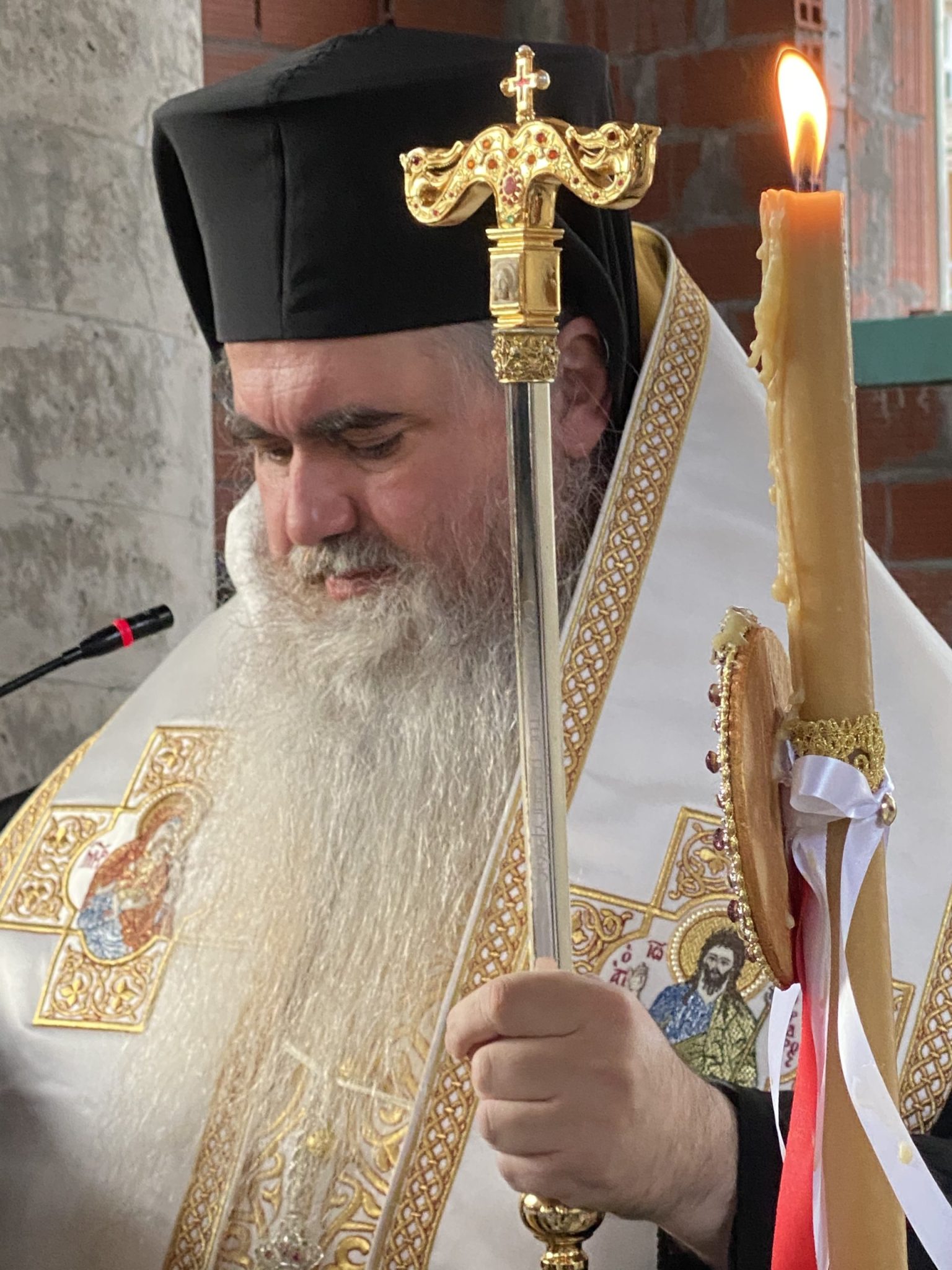 Ιουστίνος από την Επανομή: ” Τμήματα της κάρας του Αγίου Αργυρίου, έρχονται μόνιμα στην εκκλησία και στο μοναστήρι της Αγίας Αικατερίνης”