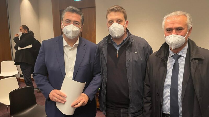 Παρών ο Παράσχου στην μάζωξη του Πρωθυπουργού στο “Ηλέκτρα Παλλάς”
