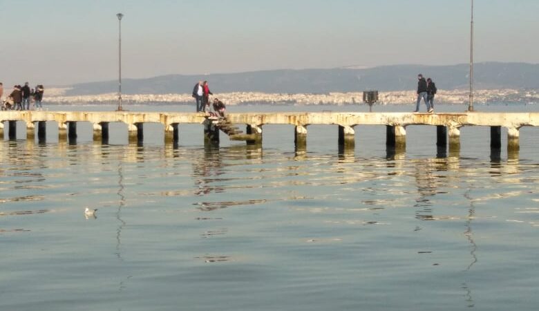 Ωραία η σημερινή ηλιόλουστη Κυριακή στην Περαία!