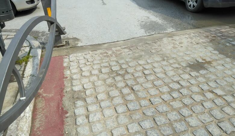 Τεράστιο πρόβλημα με τους κυβόλιθους στο Νέο Πάρκο της Επανομής (ΦΩΤΟΡΕΠΟΡΤΑΖ)