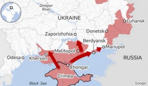 Υπό πλήρη ρωσικό έλεγχο Μελιτόπολη και Χερσώνα-“Πέφτει” το Χάρκοβο