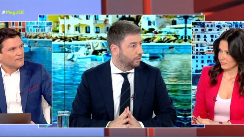 Ανδρουλάκης στο MEGA: “Στις 8 Μαϊου τα μέλη μας αποφασίζουν για την επιστροφή του ονόματος ΠΑΣΟΚ” (ΒΙΝΤΕΟ)