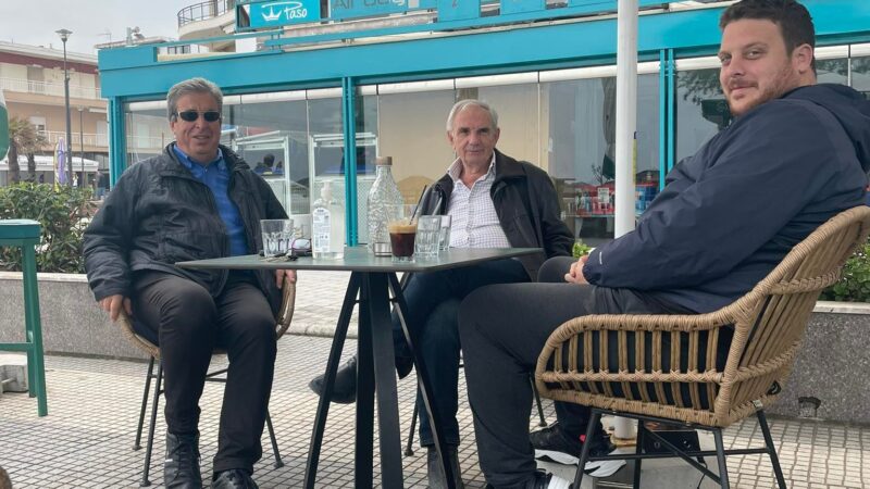 “Φουντώνει” του Αλεξανδρή-Συνάντηση στην Περαία με Παράσχου