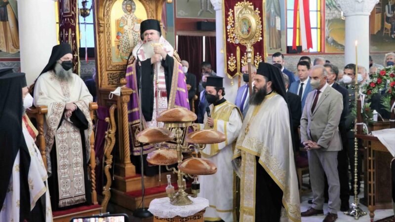 Υπόσχεση Ιουστίνου για επέκταση του Ιερού Ναού του Αγ. Αργυρίου