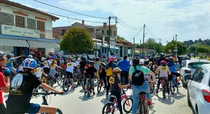 Μεγάλη η συμμετοχή στην Ποδηλατάδα της Επανομής