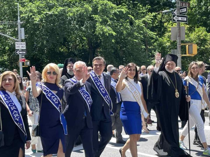 Στη μεγαλειώδη παρέλαση της Νέας Υόρκης ο Σάββας Αναστασιάδης