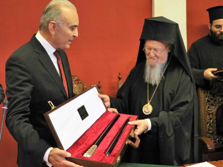 Ολοκλήρωσε την επίσκεψή του στον Δήμο Θερμαϊκού ο Οικουμενικός Πατριάρχης