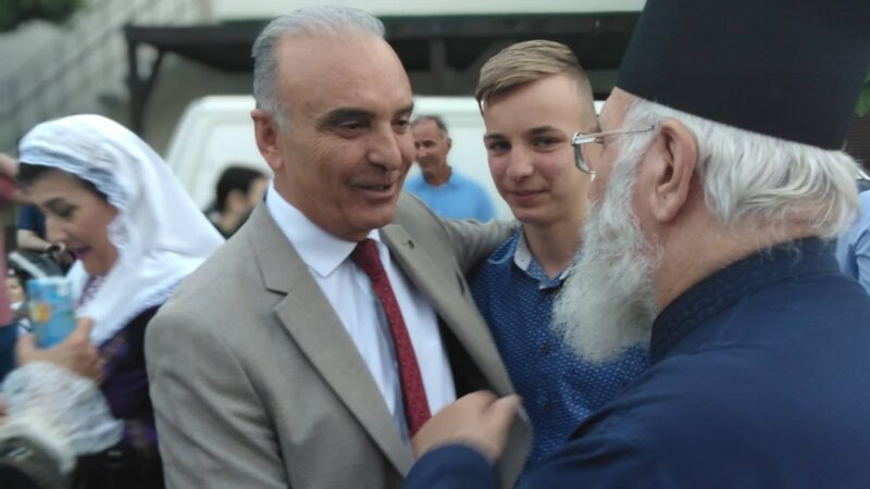 Μίλησε με κόσμο ο Τσαμασλής στην Αγία Τριάδα (ΦΩΤΟΡΕΠΟΡΤΑΖ)
