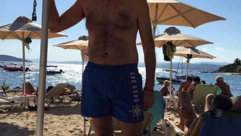 Για μπάνιο ο Τσαμασλής!