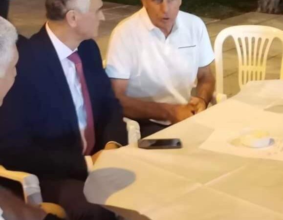 Συνάντηση Σάββα με Αγγελο Αναστασιάδη στους Ταγαράδες