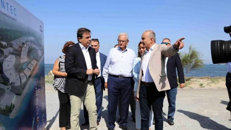 Στην Περαία ο Μαργαρίτης Σχοινάς-Επιθεώρησε την έκταση του THESS INTEC (ΦΩΤΟ)