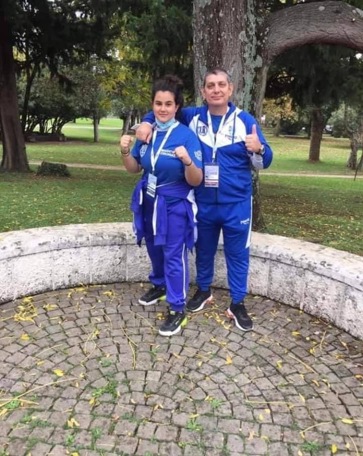 Στο παγκόσμιο πρωτάθλημα kick boxing της Ιταλίας η δικιά μας Αννα Ψαθά!