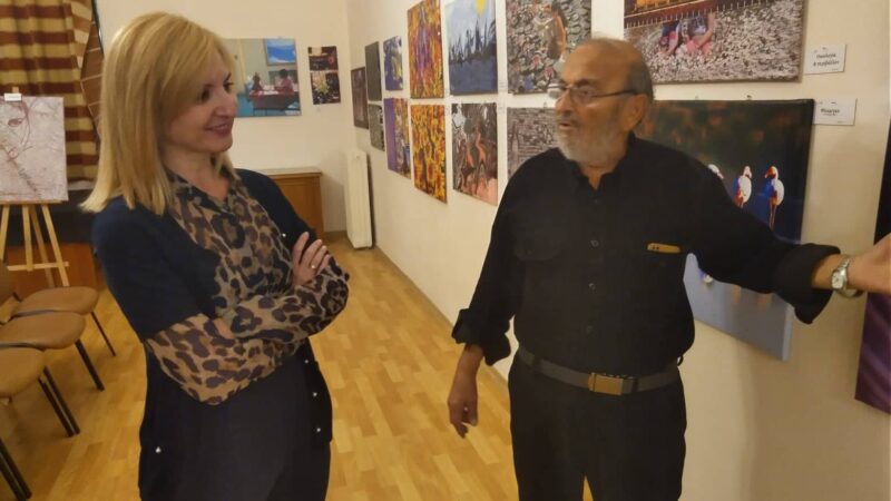 Ο Ηλίας Στεφανίδης υποδέχθηκε την Κατερίνα Ζιούτα (ΦΩΤΟΡΕΠΟΡΤΑΖ)