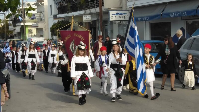 Η εθνική επέτειος στη Μηχανιώνα (ΦΩΤΟΡΕΠΟΡΤΑΖ+ΒΙΝΤΕΟ)