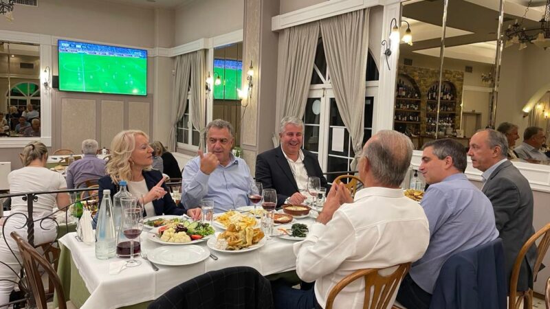 Ποδοσφαιρικό γεύμα ΠΑΟΚ με Τσαμασλή και Καράογλου