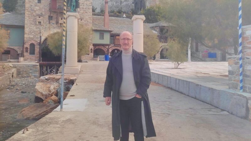 Στο Αγιο Ορος ο Νίκος Καραγιαννίδης