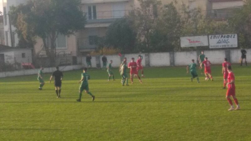 Φουλ του 1-1 για τον Κεραυνό αν και το ματς ήταν μόνο για… έναν στους Ν. Επιβάτες…