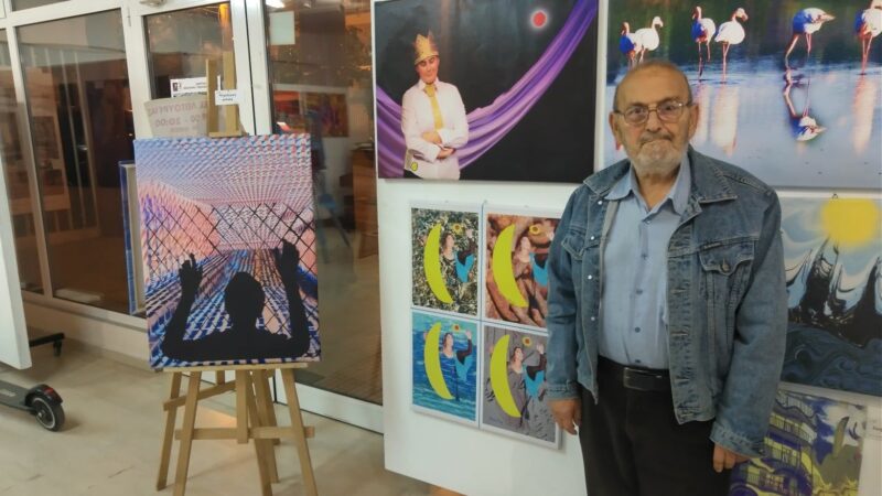 Συνεχίζεται η έκθεση φωτοζωγραφικής του Ηλία Στεφανίδη στη Θέρμη (ΦΩΤΟΡΕΠΟΡΤΑΖ)