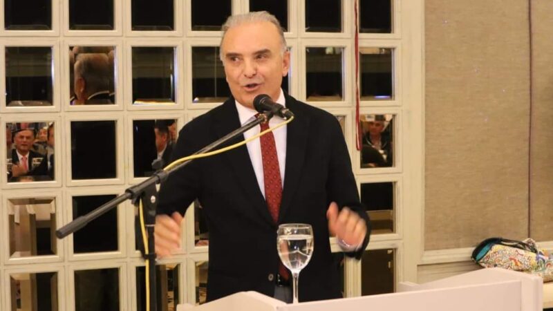 Χαιρέτησε την εκδήλωση Αναστασιάδη για τις γυναίκες ο Γιώργος Τσαμασλής