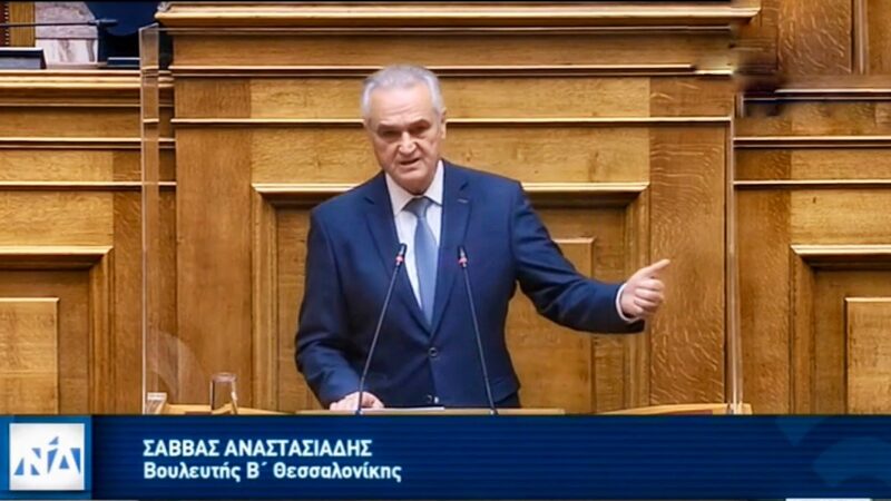 Αναστασιάδης στη Βουλή: ” Χάρη στη συνετή πολιτική μας συνεχίζουμε τα γενναία μέτρα”
