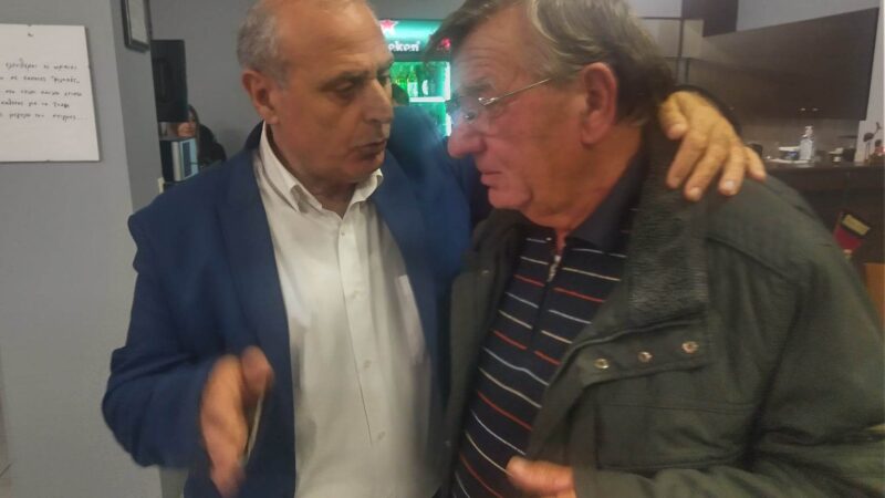 Συνεχίζει την επαφή με τους πολίτες ο Γιώργος Φεστερίδης-Δευτέρα βράδυ στην Αγία Τριάδα