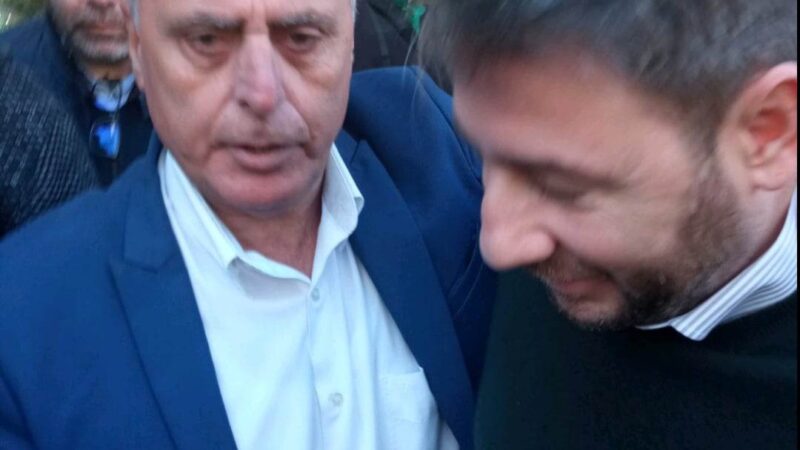 Στο πλευρό του Νίκου Ανδρουλάκη ο Γιώργος Φεστερίδης (ΦΩΤΟΡΕΠΟΡΤΑΖ)