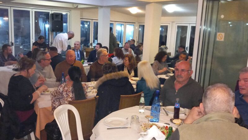 Η κοπή πίτας του Κυνηγετικού Συλλόγου Επανομής
