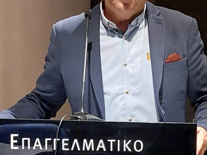 Ο Σάκης Χρυσάφης στη Γενική Συνέλευση της Ομοσπονδίας Επαγγελματιών και Εμπόρων νομού Θεσσαλονίκης