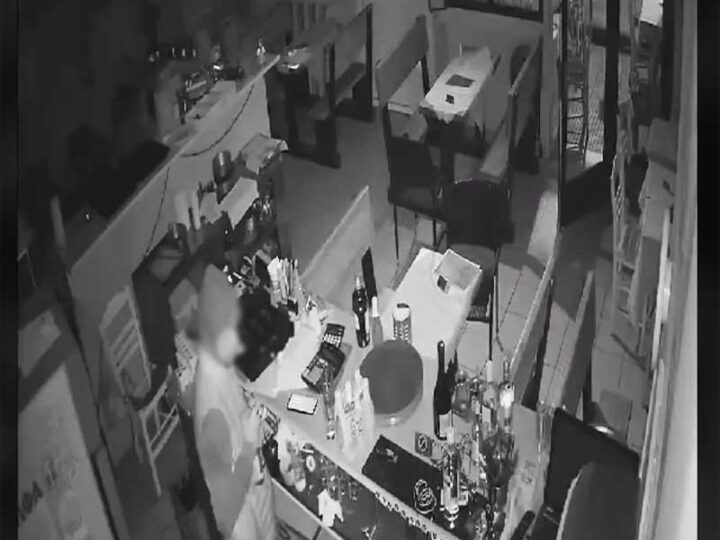 Μπαράζ διαρρήξεων σε καταστήματα εστίασης στην Περαία-Αποκλειστική φωτό με τον κλέφτη εν δράσει
