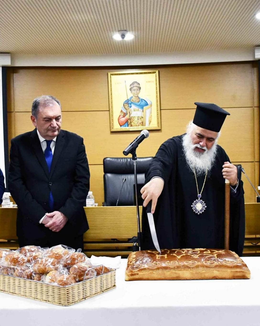 Εκοψε πίτα η ΠΕΔ Κεντρικής Μακεδονίας-Τον Δήμο Θερμαϊκού εκπροσώπησαν Τσαμασλής και Ζαβέρκος (ΦΩΤΟΡΕΠΟΡΤΑΖ)