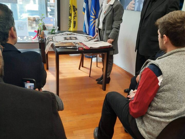 Οι γυναίκες της Πατριωτικής Ενωσης έκοψαν την πίτα του κόμματος στη Θεσσαλονίκη (ΦΩΤΟΡΕΠΟΡΤΑΖ+ΒΙΝΤΕΟ)