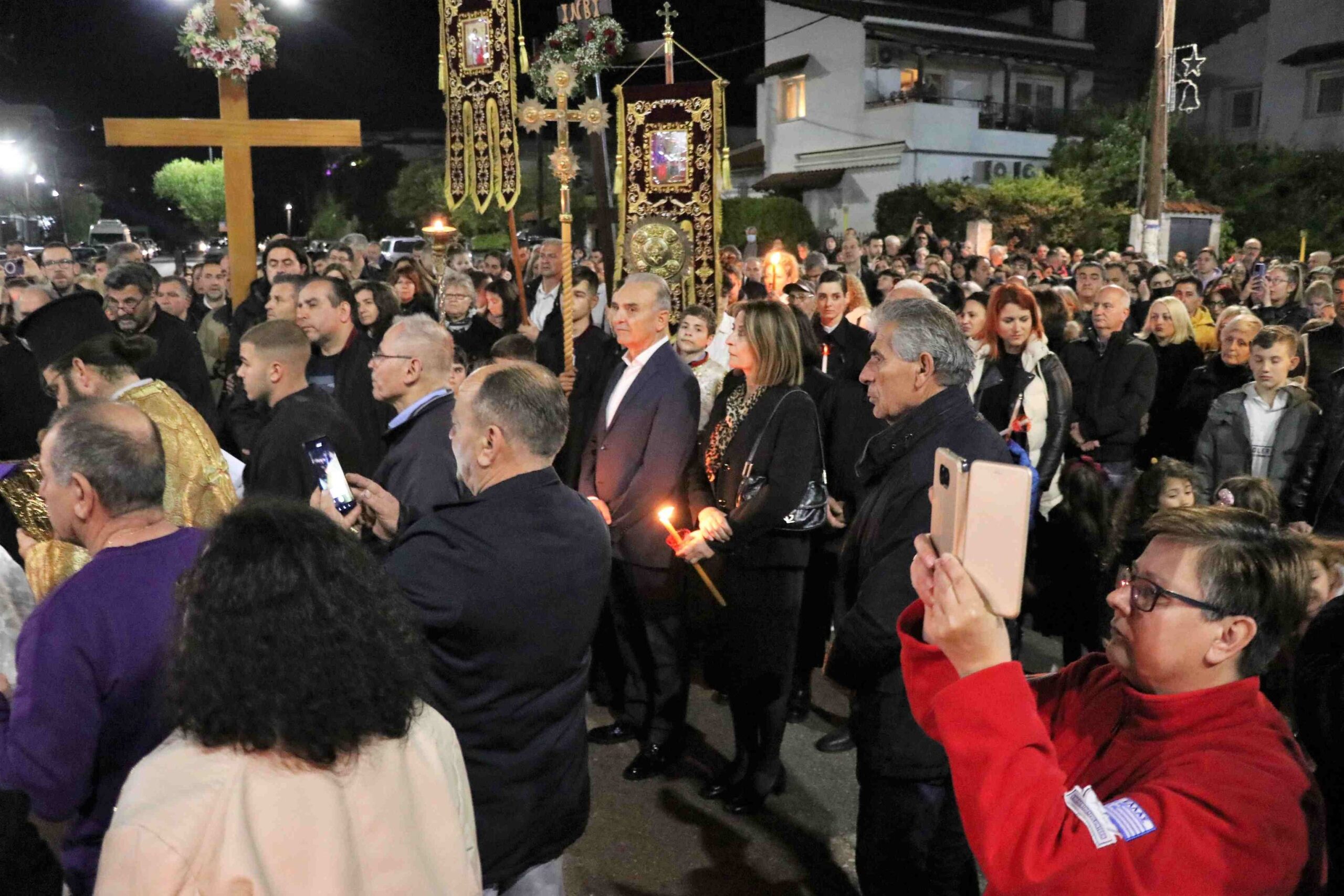 Γιώργος Τσαμασλής και Αγγελος Αναστασιάδης μαζί στην περιφορά των Νέων Επιβατών (ΦΩΤΟ+ΒΙΝΤΕΟ)