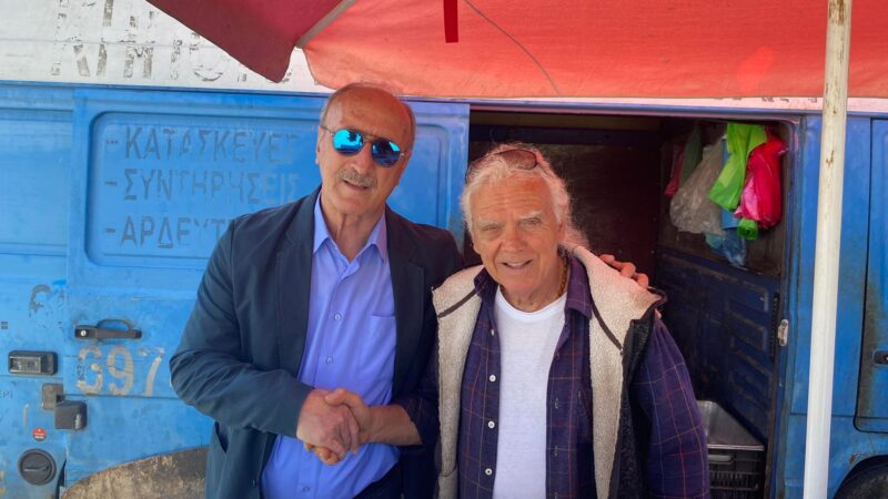 Περιοδεία Καραγιαννίδη στην Ασπροβάλτα (ΦΩΤΟΡΕΠΟΡΤΑΖ)