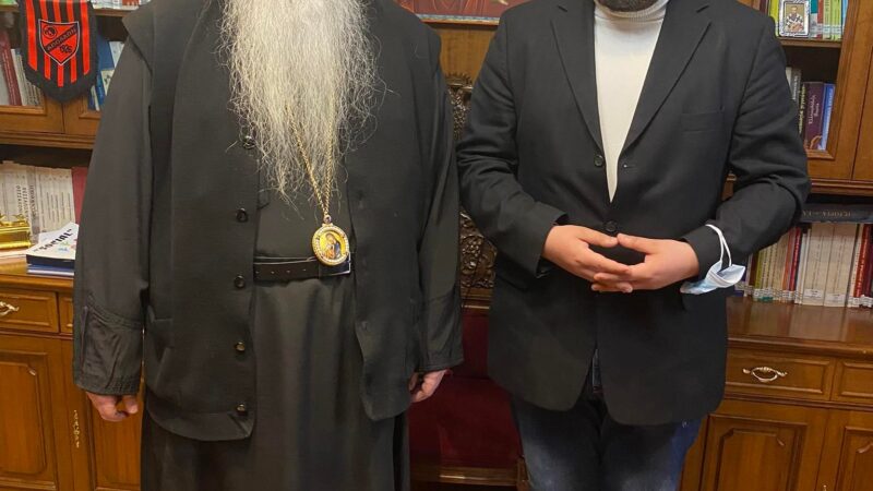 Την ευχή του Ιουστίνου πήρε ο Κωνσταντίνος Πολυκράτης