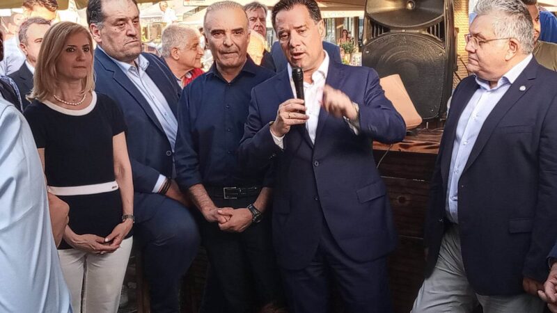 Αδωνις από την Περαία: “Σας ζηλεύω που μένετε εδώ! Ζείτε στη Νίκαια της Ελλάδας!” (ΦΩΤΟΡΕΠΟΡΤΑΖ+3 ΒΙΝΤΕΟ)