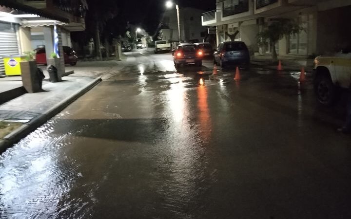 ΤΩΡΑ: Διακοπή νερού στη Μηχανιώνα
